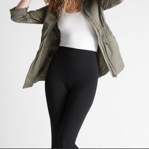 Yummie Leggings with faux lace up detail - Sz Sm